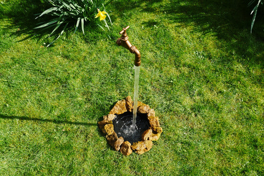 22mm Sunken Floating Tap Water Feature - FREE UK DELIVERY